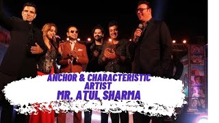 Anchor  Character Artist  Atul Sharma  Delhi  Wedding Host  Live Shows  Glimpse [upl. by Gelhar]