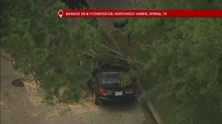 SkyEye live over damage from Wednesday nights severe storms [upl. by Guglielma136]