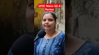 UPSC Mains 2024 GS4 Review  shorts shortsfeed youtubeshorts upsc mains2024 [upl. by Nahtannoj]