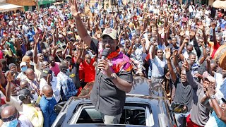 LIVE PRESIDENT RUTO IN NAKURU NOW LAUNCHING NEW PROJECTS IN GILGIL [upl. by Aimet523]