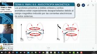 TEMA 8 RMN  86 ANISOTROPÍA MAGNÉTICA [upl. by Aisauqal557]