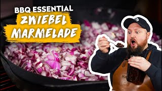 Zwiebelmarmelade  Der GEHEIMTIPP für deine Burger  BBQ MADNESS [upl. by Bernetta]