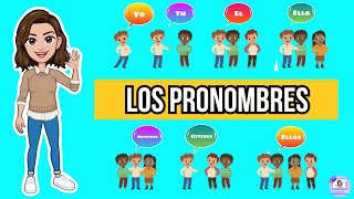 ✅​LOS PRONOMBRES  11 TIPOS DE PRONOMBRES CON EJEMPLOS [upl. by Ynnos]