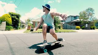 Downslope surfskate basics  beginner surfskate tutorial [upl. by Airdnua]