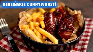 Berlińskie CURRYWURST Kultowy street food  Przepis UMAMI [upl. by Merell]