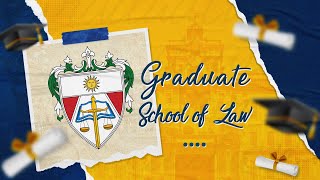 UST Graduate School of Law Solemn Investitures 2024 [upl. by Sesiom]