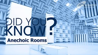 Did You Know Video IAC Anechoic Chambers [upl. by Aubyn110]