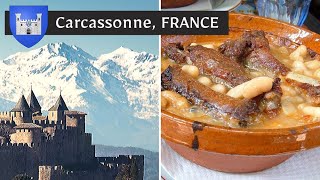 The real Cassoulet cooked quoton locationquot in Carcassonne France [upl. by Shepperd]