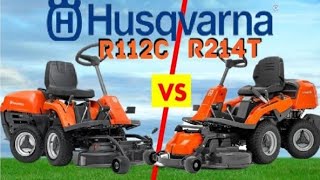 🔴HUSQVARNA RIDER R214T VS R112C Caractéristiques Techniques [upl. by Hedy]