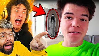 Reacting To GHOSTS Caught In YouTube Videos Jelly Preston DanTDM [upl. by Namya807]