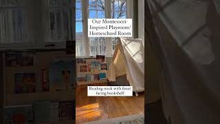 Our Montessori inspired playroomhomeschool room montessoriathome montessori [upl. by Notnyw732]