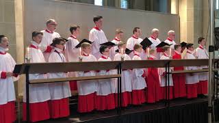 Prepare ye the way of the Lord  Michael Wise 16481687  Kampen Boys Choir [upl. by Eivol]