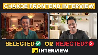 75 Years Experienced Best Javascript Interview  Chakde Frontend Interview EP  04 [upl. by Ecerahc347]