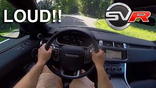 Range Rover Sport SVR Sound Acceleration LOUD POV  50 V8 Supercharged [upl. by Slavic]