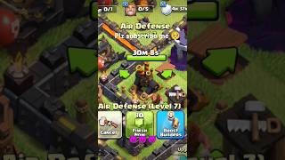 clashofclans coc clash supercell gaming vairalshort myvideo minecrafthumor [upl. by Ellehcem]