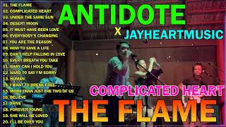 Antidote Band Nonstop Love Songs  Nonstop Slow Rock Love Songs 2023  The Flame Complicated Heart [upl. by Oos]