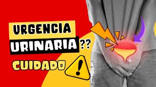 CUIDADO ⚠️ ¿URGENCIA PARA ORINAR  CONOZCA LAS ENFERMEDADES QUE PUEDEN CAUSAR ESTE SÍNTOMA [upl. by Reyna]