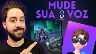 Como Alterar Sua Voz no PC em Tempo Real EaseUS VoiceWave Tutorial [upl. by Ronacin]