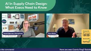 AI In Supply Chain Design What Execs Need to Know [upl. by Gibbs112]