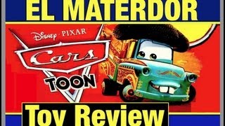 Cars Toys El Materdor Cars Toon Toys Review amp Mater Disney Car Toy Review by Mike Mozart ToyChannel [upl. by Acemat955]