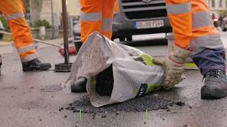 Kaugummiasphalt® – Der innovative Kaltasphalt [upl. by Simaj436]