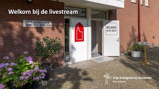 Kerkdienst bij de Vrije Evangelische Gemeente Bennekom 22 september 2024 [upl. by Staal]