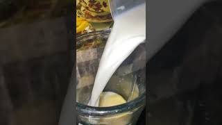 Yummiest Apple🍎milkshake Mukbangasmr [upl. by Xed]