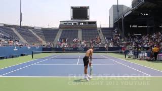 Janko Tipsarevic  Mikhail Youzhny 2012 4  4 [upl. by Strait]