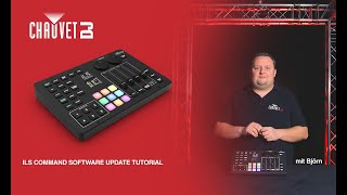 CHAUVET DJ ILS COMMAND SOFTWARE UPDATE TUTORIAL [upl. by Adnolaj]