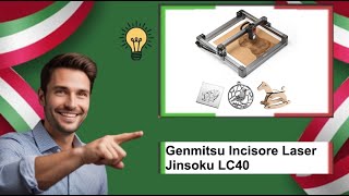 🏆 Jinsoku LC40 Incisore Laser SainSmart  Informazioni [upl. by Ahsemad]