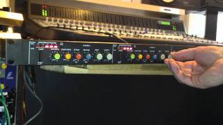 Fostex 3070 CompressorLimiter with GateExpander [upl. by Flavio]