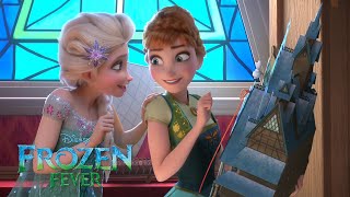 Frozen Fever  Elsa en Anna verjaardagslied  Disney NL [upl. by Shepperd]