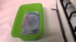 How To Layer Colors With MeltandPour Glycerin Soap  DIY Soap Tutorial [upl. by Atiuqihs]