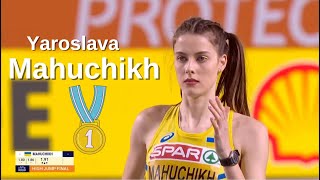 Yaroslava Mahuchikh Ukraine High Jump  European Indoor 2023 Final [upl. by Benedick]