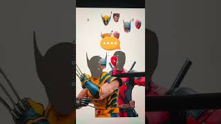 どれが正しいですか Deadpool X Wolverine 一部26 deadpoolxwolverine marvel shorts [upl. by Rieth260]