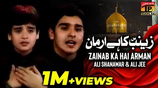 Zainab Ka Hai Arman Ali Shanawar amp Ali jee 2013 14 [upl. by Nolla588]