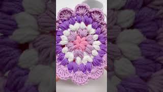 🌸🌸🌸Super Easy Coaster Crochet [upl. by Erdah]