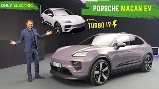 2024 Porsche Macan Electric  The quotBudgetquot Porsche is going AllElectric [upl. by Etheline]