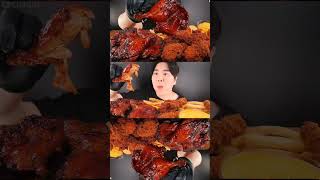 Eating dinner 😋 asmr mukbang food eating asmrsounds asmrvideo asmreating shorts viralvideo [upl. by Prudi446]