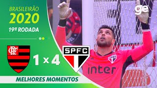 FLAMENGO 1 X 4 SÃO PAULO  MELHORES MOMENTOS  19ª RODADA BRASILEIRÃO 2020  geglobo [upl. by Ardena135]