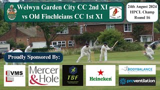 Welwyn Garden City CC 1st XI v St Albans 1st XI HPCL Round 17 [upl. by Peder]