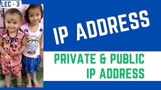 Lec 3  What is IP Address [upl. by Vocaay]