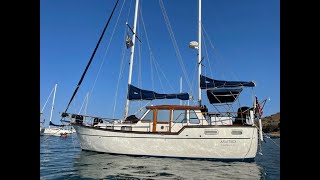 Nauticat 33 Pilothouse Sailboat Video Walkthrough review By Ian Van Tuyl Yacht Broker [upl. by Narhem859]