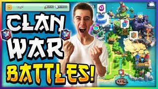 BEST DECK FOR WAR DAY Clash Royale Clan Wars Tips amp Tricks [upl. by Ayiak]