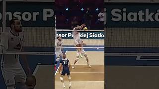 Le Goff Says Not Today 😮‍💨 epicvolleyball volleyballworld volleyball [upl. by Malsi]