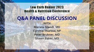 Saturday PM QampA Session Low Carb Denver 2023 Health amp Nutrition Conference [upl. by Janet]