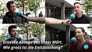 Erneute Absage des Uster Märts Wie gross ist die Enttäuschung [upl. by Sherar]