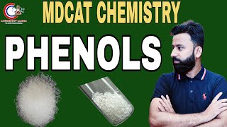 MDCAT  Phenols  Carbolic Acid  Organic Chemistry  Chemistry Clinic By Zahid Ghulam Rasool [upl. by Perlie]