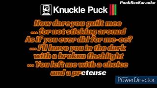 Karaoke Knuckle Puck  Pretense [upl. by Arada91]