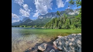 Hintersee Ramsau bei Berchtesgaden Zauberwald Bavaria Germany [upl. by Brannon650]